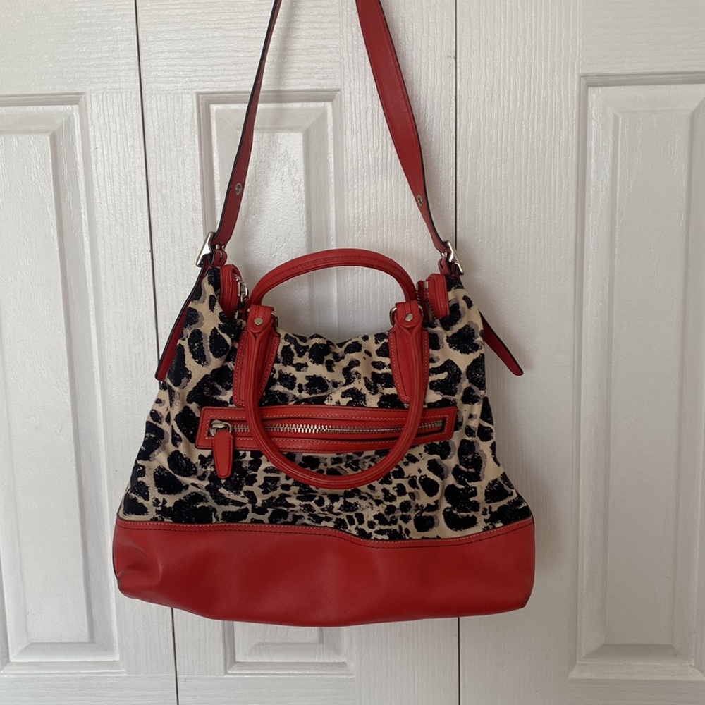 Coach Rory Ocelot Satchel - Picture 2 of 4
